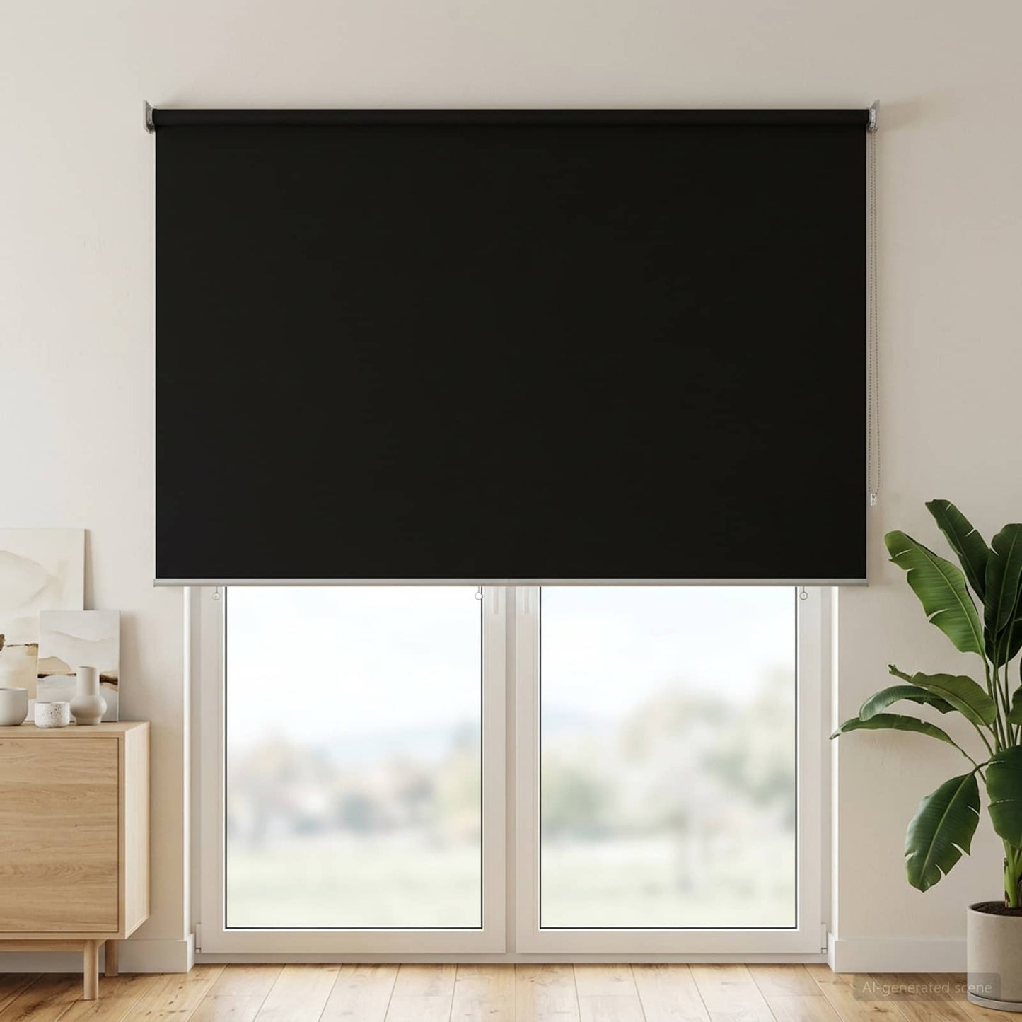 Roller Blind UV Protection Anthracite 180 x 230 cm Polyester