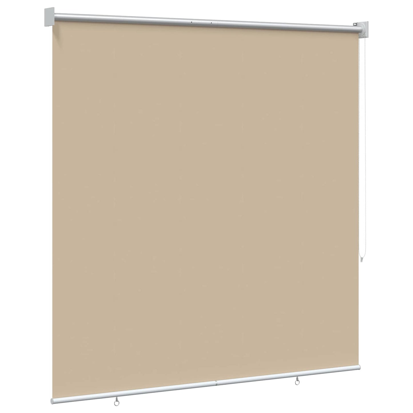 Roller Blind UV Protection Beige 120 x 140 cm Polyester