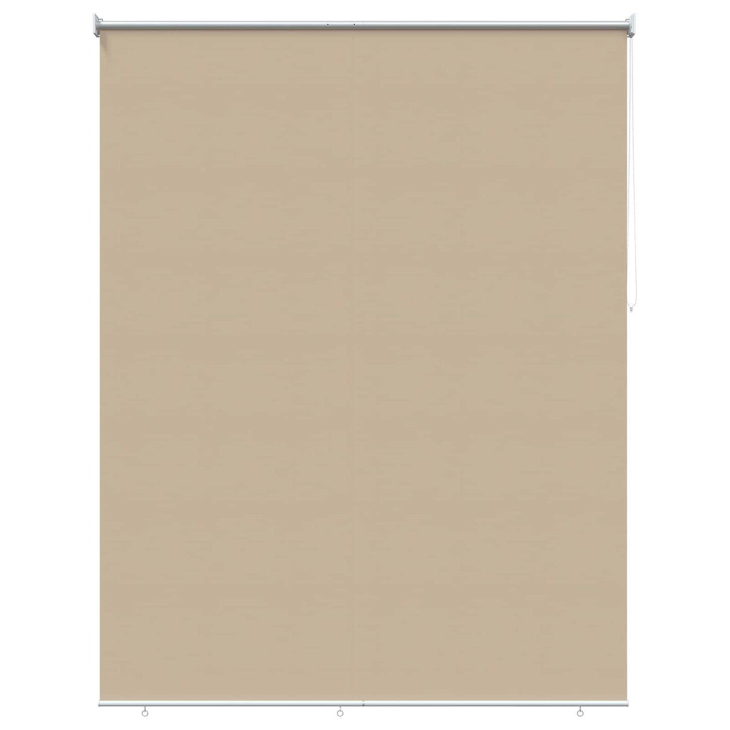 Roller Blind UV Protection Beige 200 x 140 cm Polyester