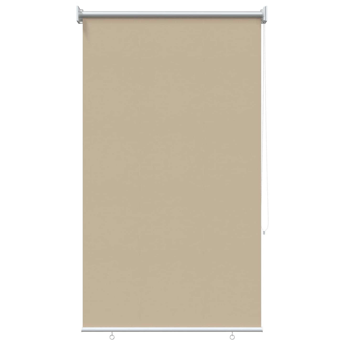 Outdoor Roller Blind UV Protection Beige 80 x 230 cm