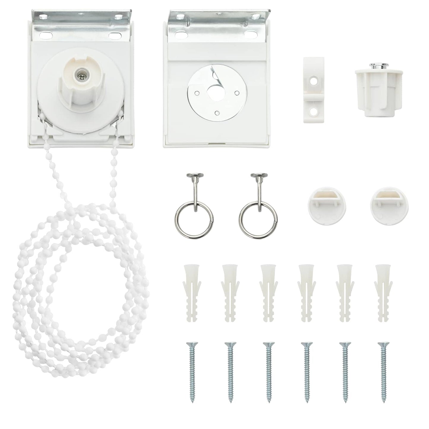 Roller Blind UV Protection Beige 140 x 230 cm Polyester