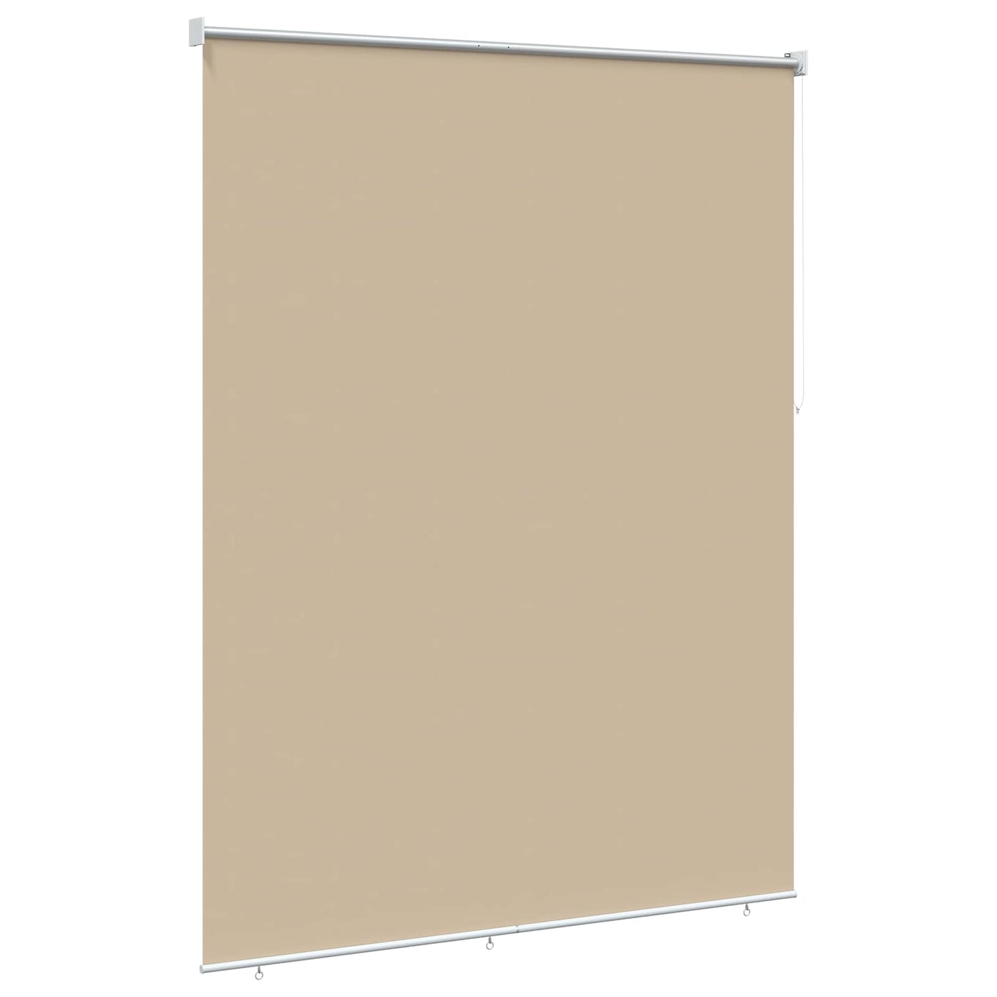 Roller Blind UV Protection Beige 180 x 230 cm Polyester