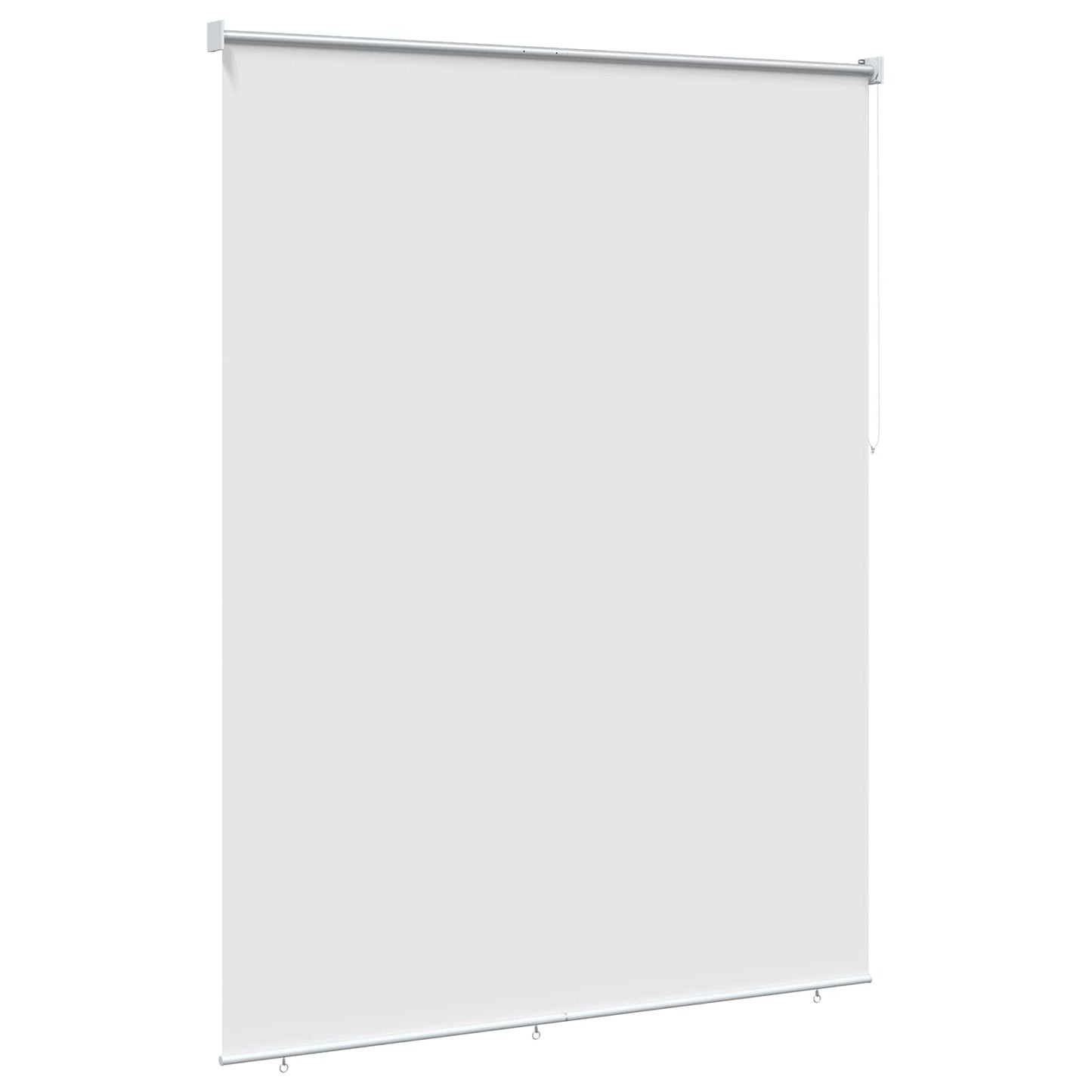 Roller Blind UV Protection White 180 x 230 cm Polyester