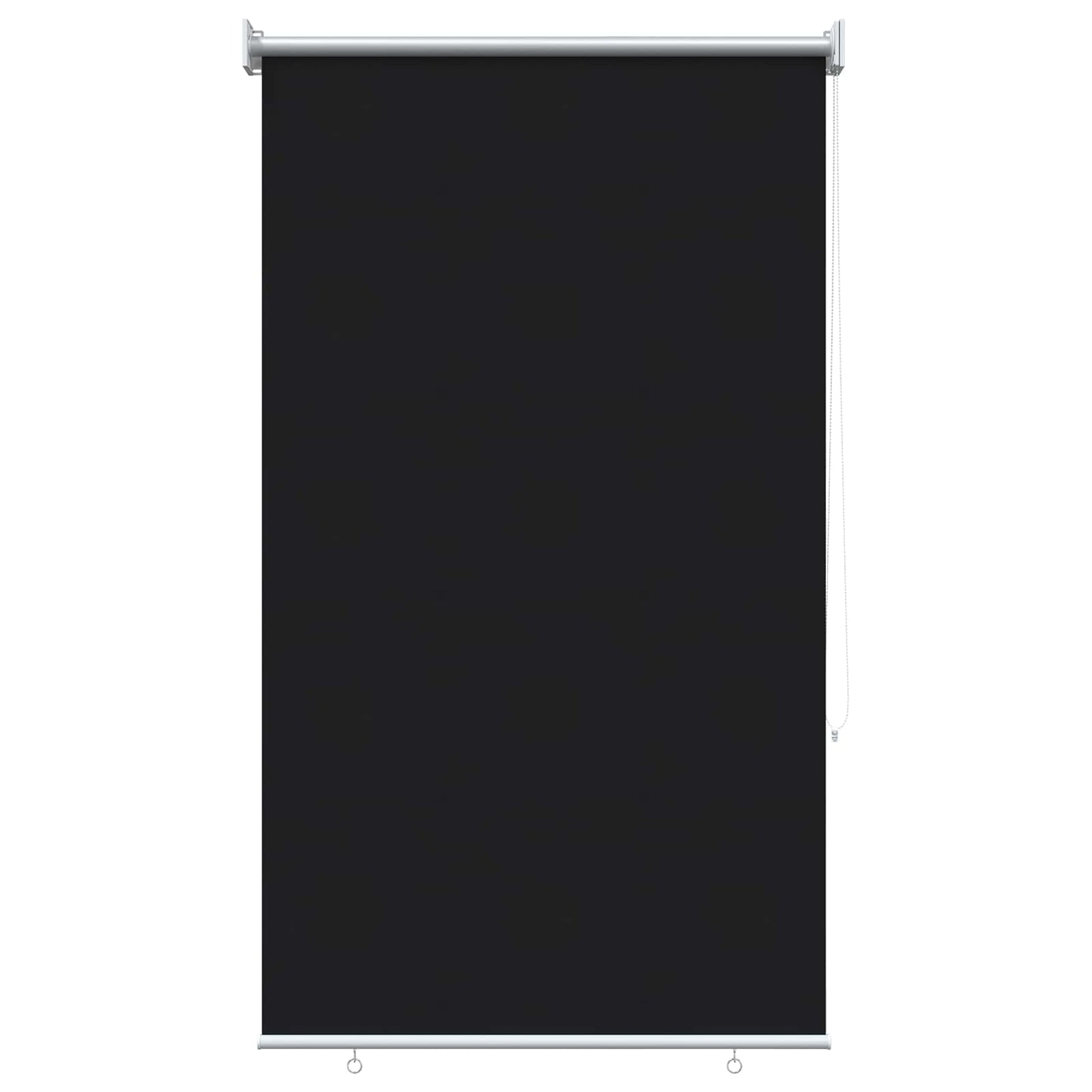 Roller Blind UV Protection Black 80 x 140 cm Polyester