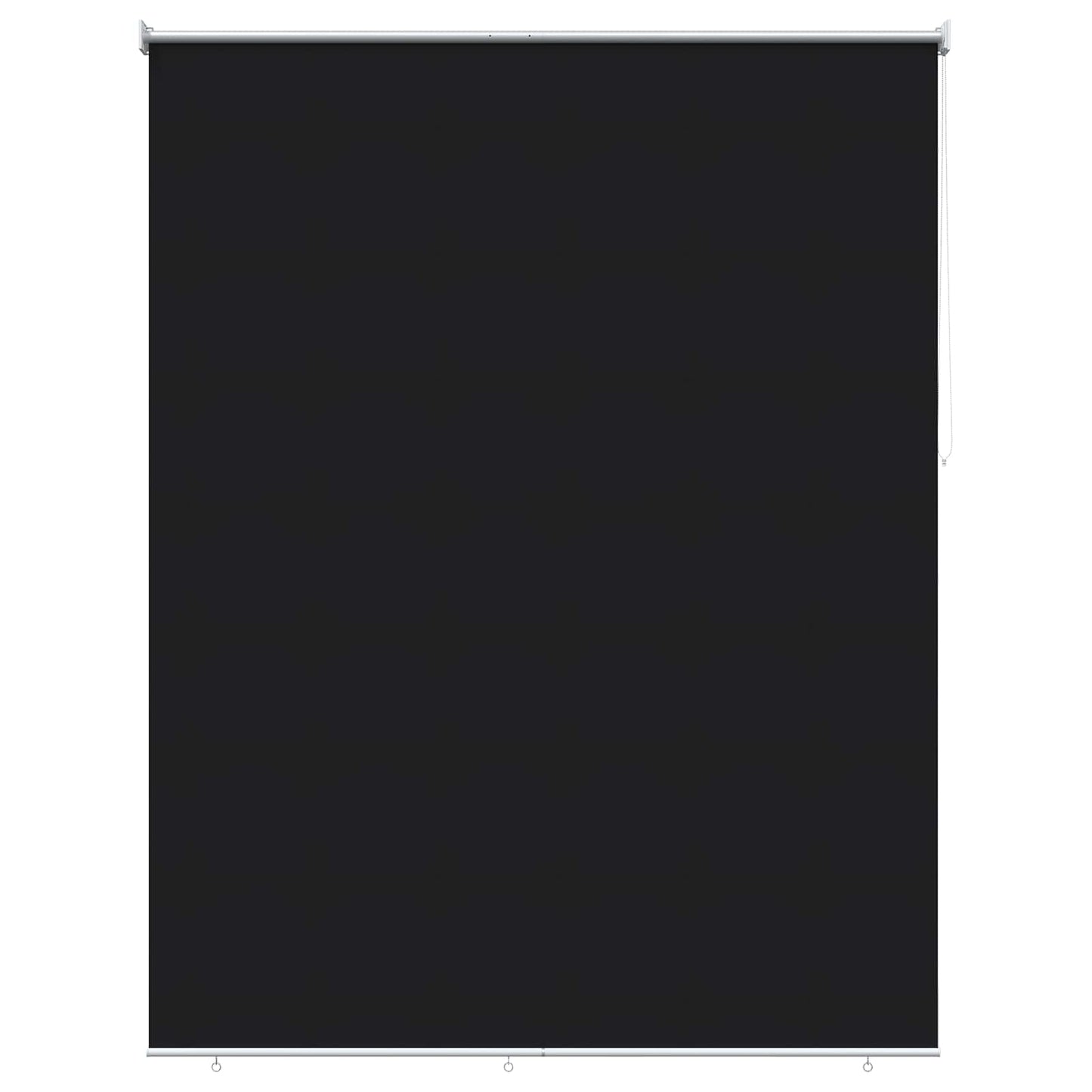 Roller Blind UV Protection Black 200 x 140 cm Polyester