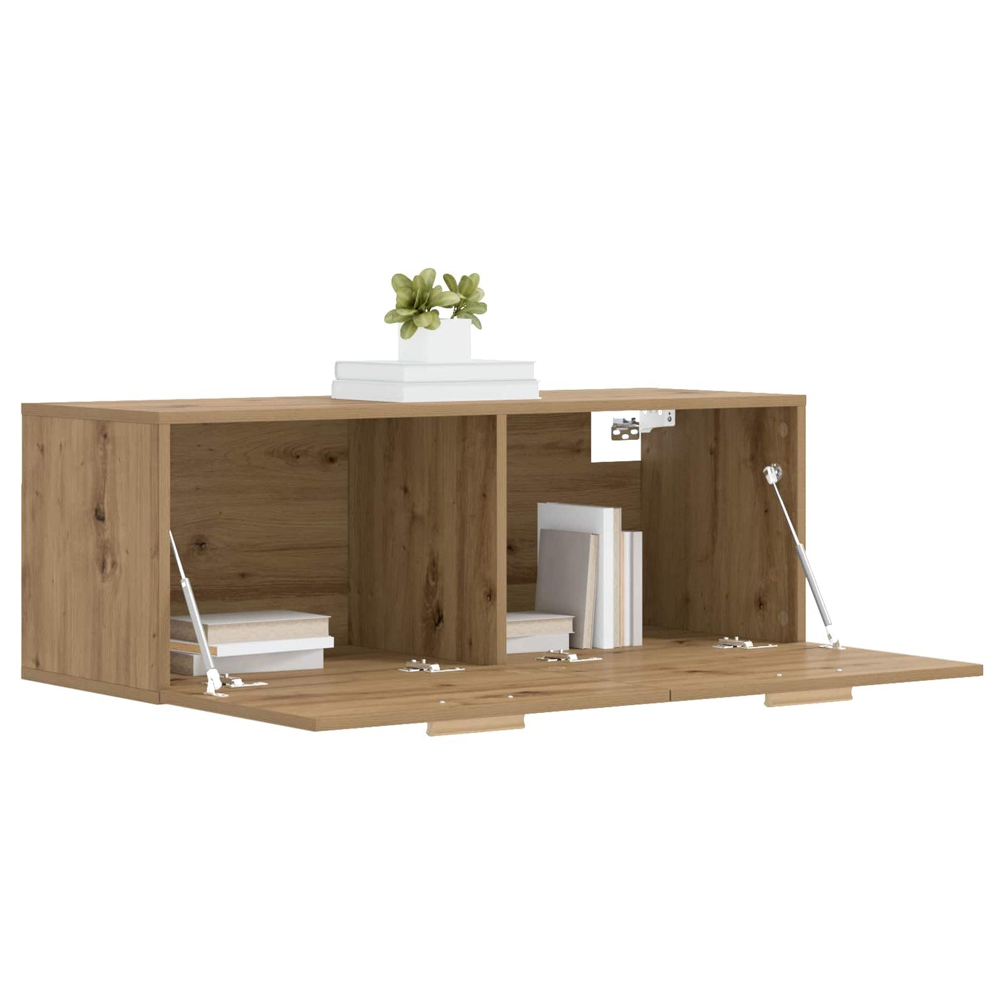 Wall Cabinet 100 x 36.5 x 35 cm Engineered Wood Artisan oak