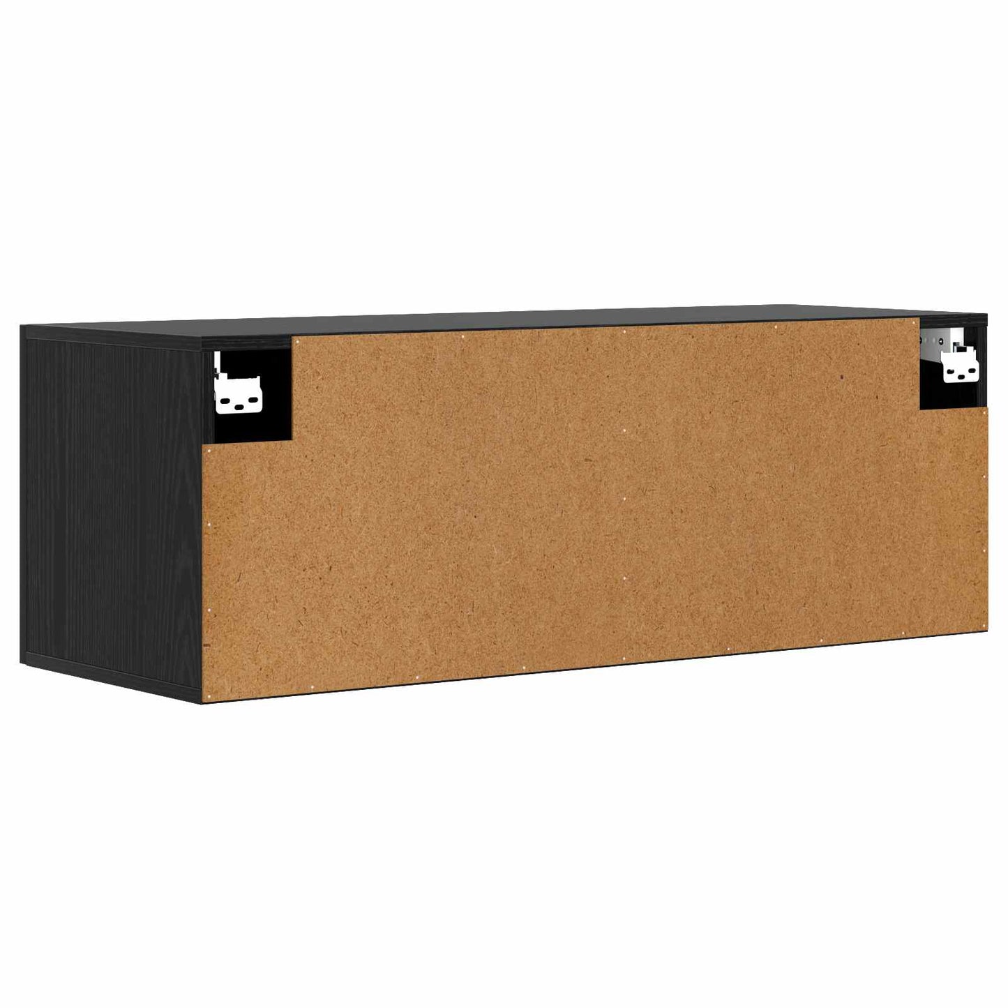 Wall Cabinet Black oak 100 x 36.5 x 35 cm Engineered Wood