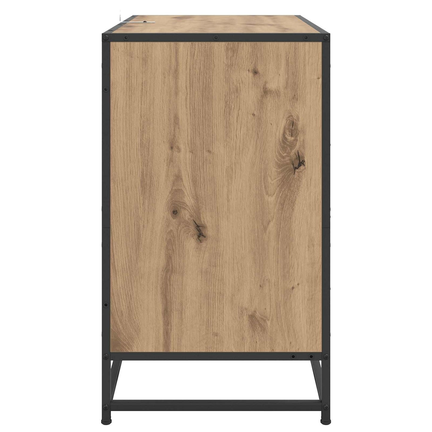 Drawer Cabinet 3-Drawer Artisan oak 70 x 41 x 70 cm
