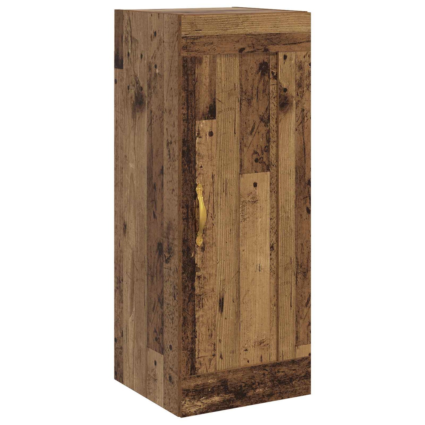 Wall Cabinet Old Wood 34.5 x 34 x 90 cm Engineered Wood