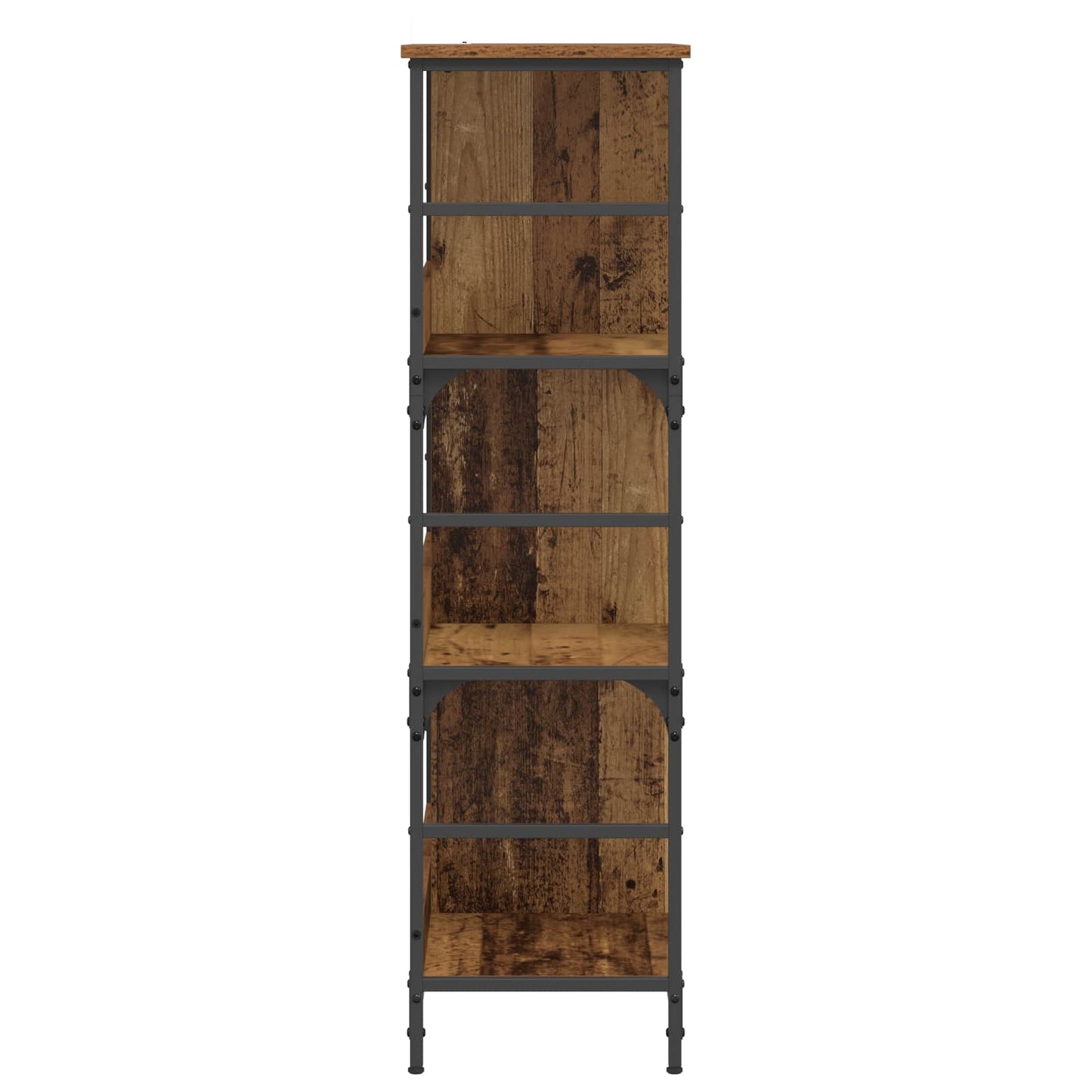 Bookshelf Old wood 78.5 x 33 x 117.5 cm metal PB
