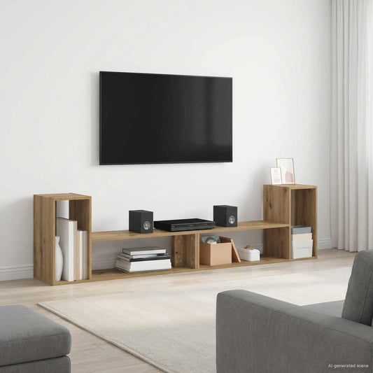 TV Cabinet 100 x 30 x 50 cm Artisan Oak Engineered Wood