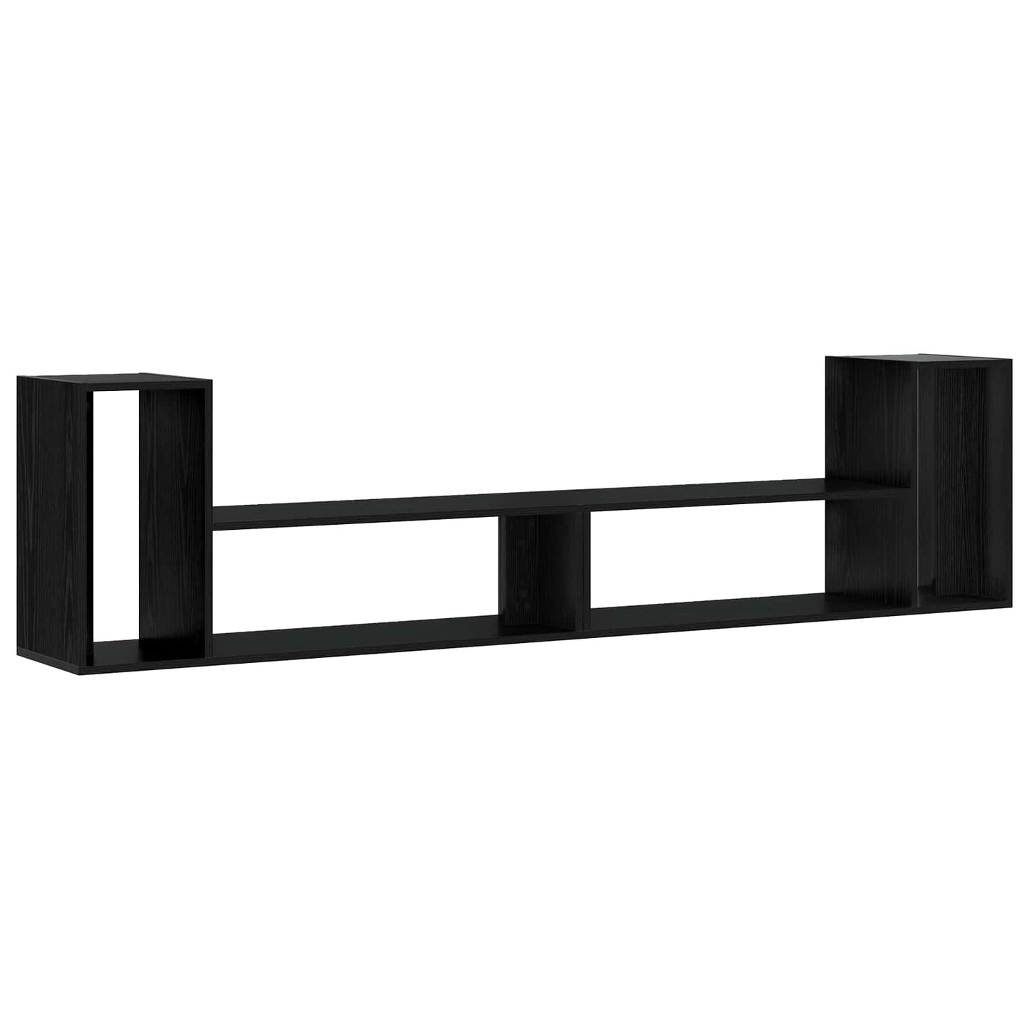 TV Cabinet 100 x 30 x 50 cm Black Oak Engineered Wood