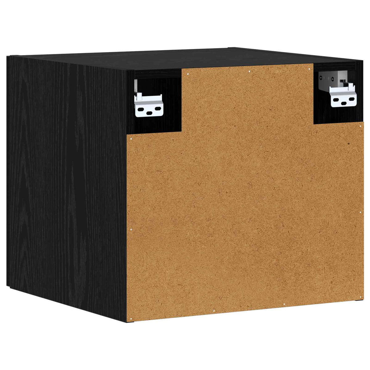 Wall Cabinet Black Oak 45 x 42.5 x 40 cm Engineered Wood