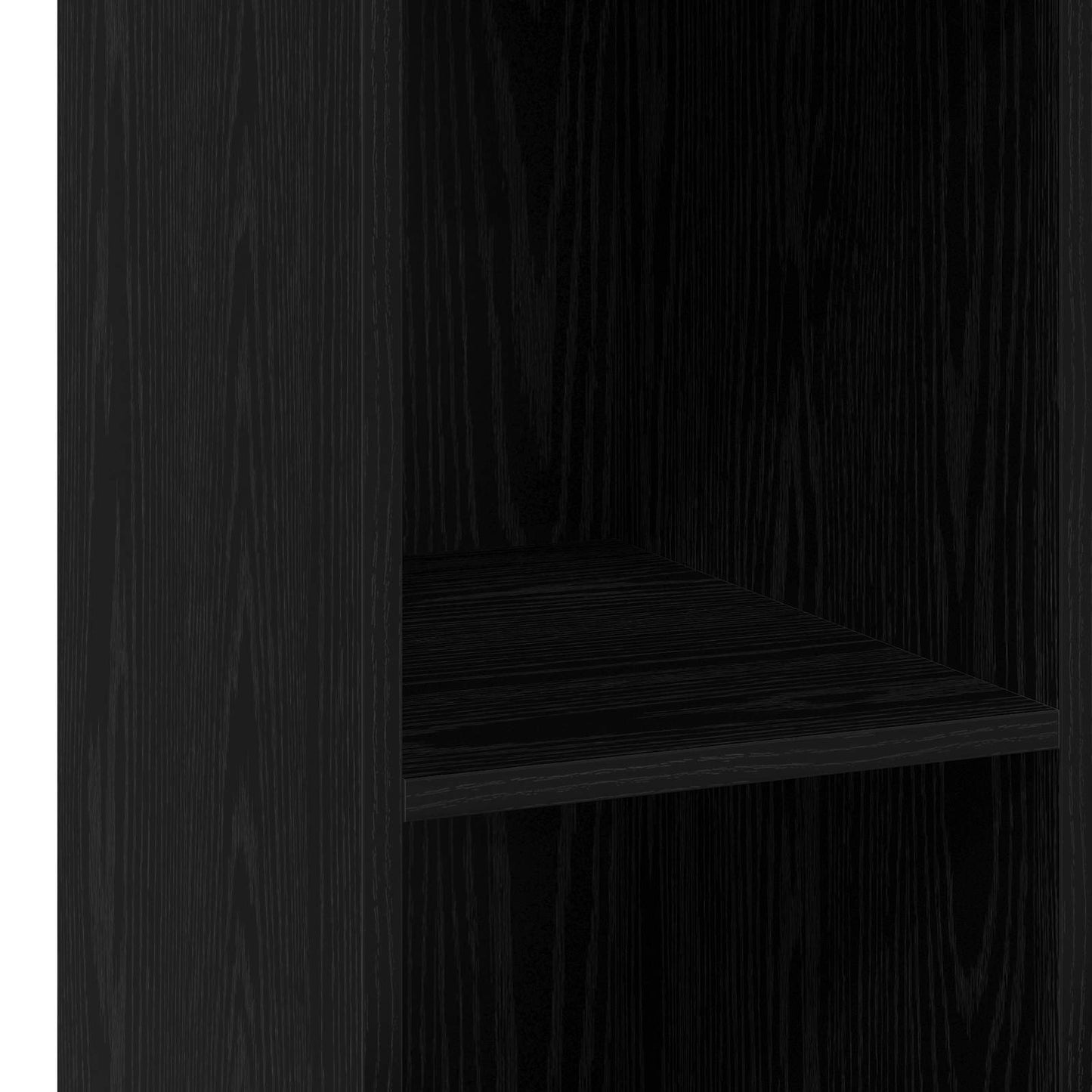 Sideboard Black Oak 30 x 41 x 93 cm Engineered Wood