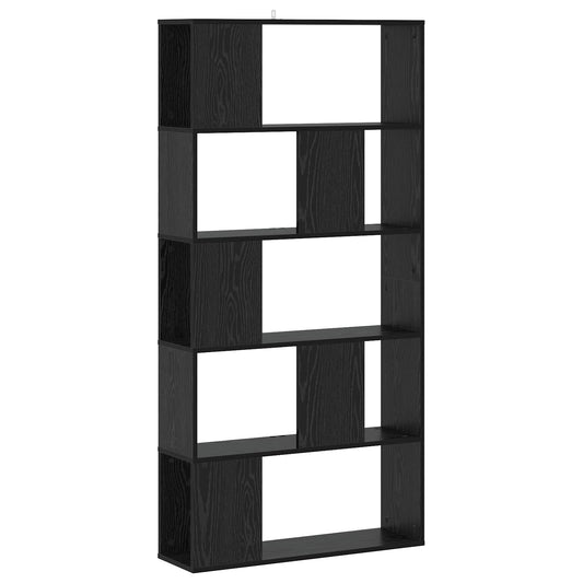 Bookcase Black oak 80.5 x 23.5 x 162.5 cm PB