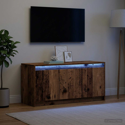 TV Cabinet 100 x 34 x 50 cm Old Wood Engineered Wood
