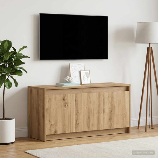 TV Cabinet 100 x 34 x 50 cm Artisan Oak Engineered Wood