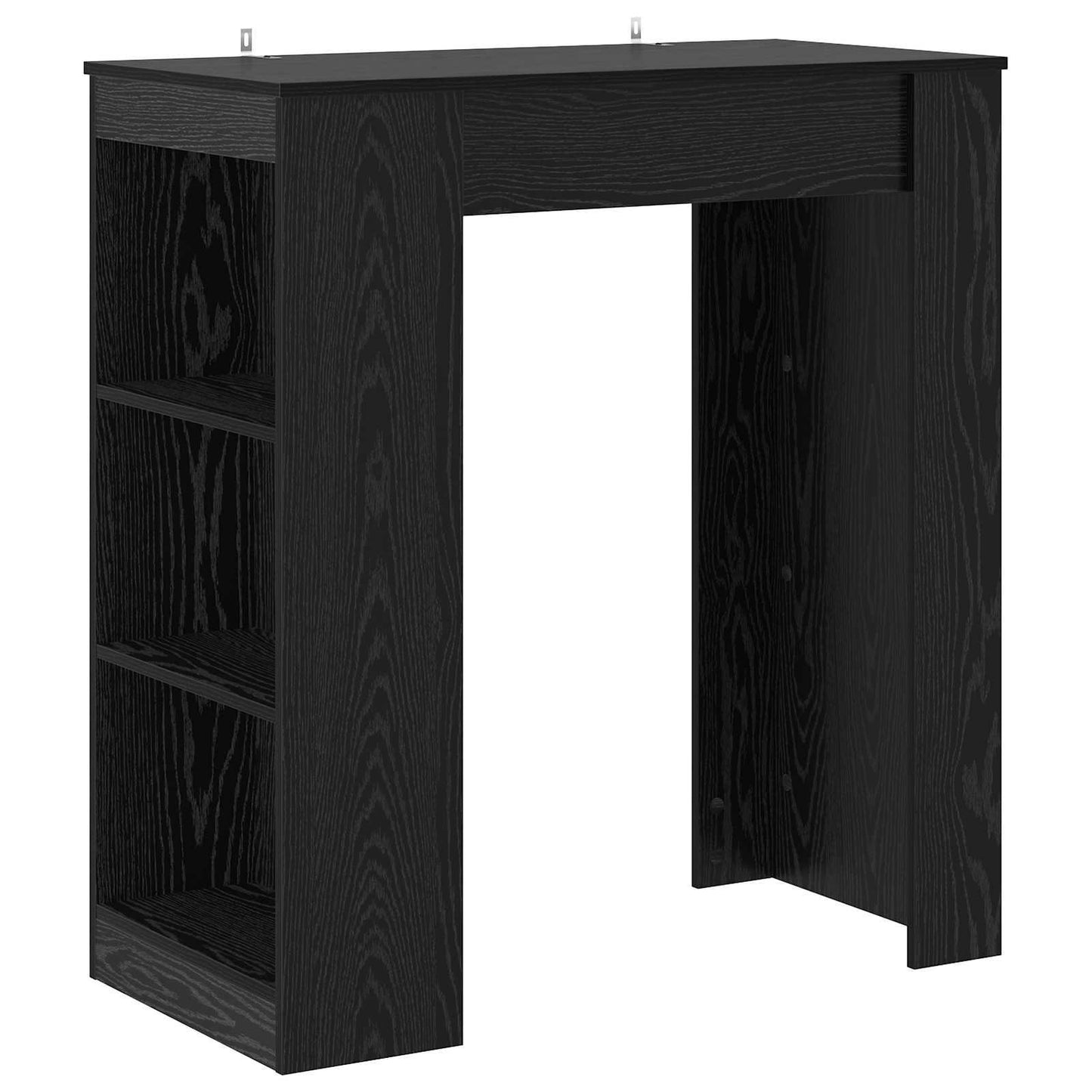 Bar Table 95 x 47 x 103.5 cm Engineered Wood Black Oak