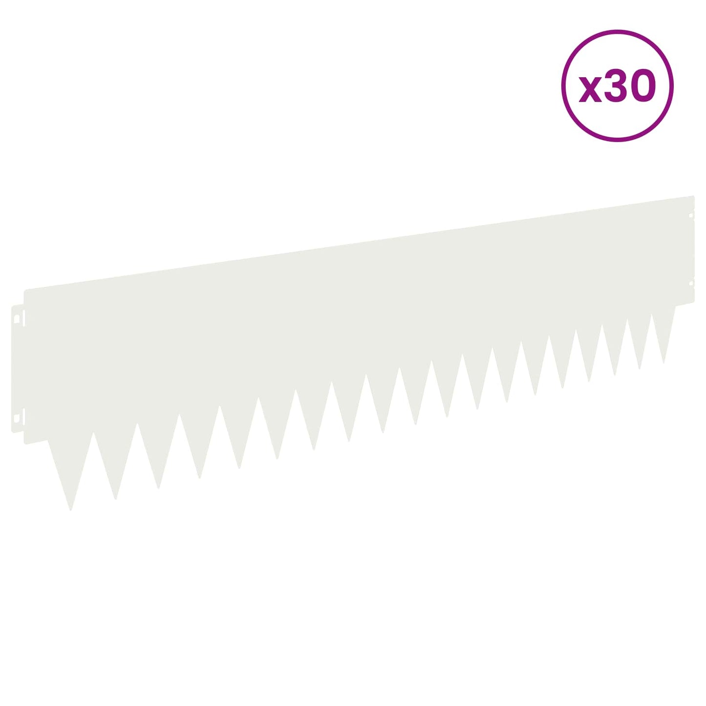 Lawn Edging 30 pcs metal