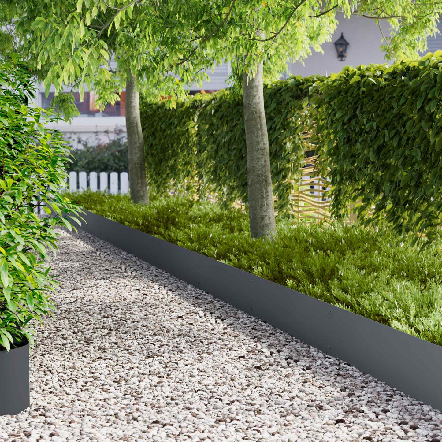 Lawn Edging 10 pcs metal