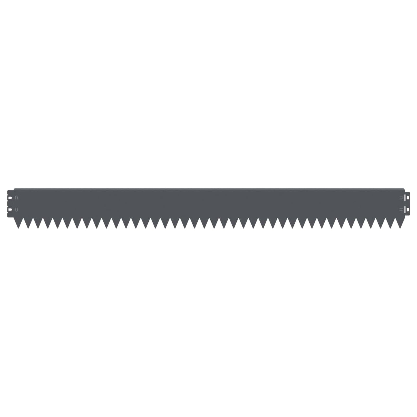 Lawn Edging 20 pcs 103 x 10 cm Steel Anthracite