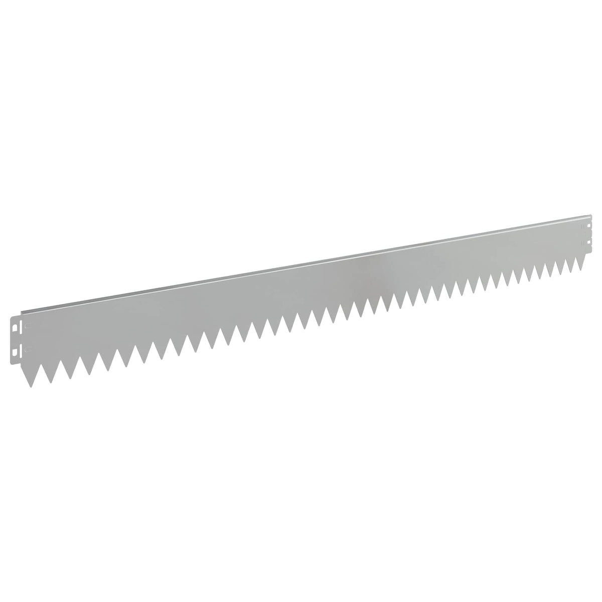 Lawn Edging 10 pcs 103 x 10 cm Steel Silver