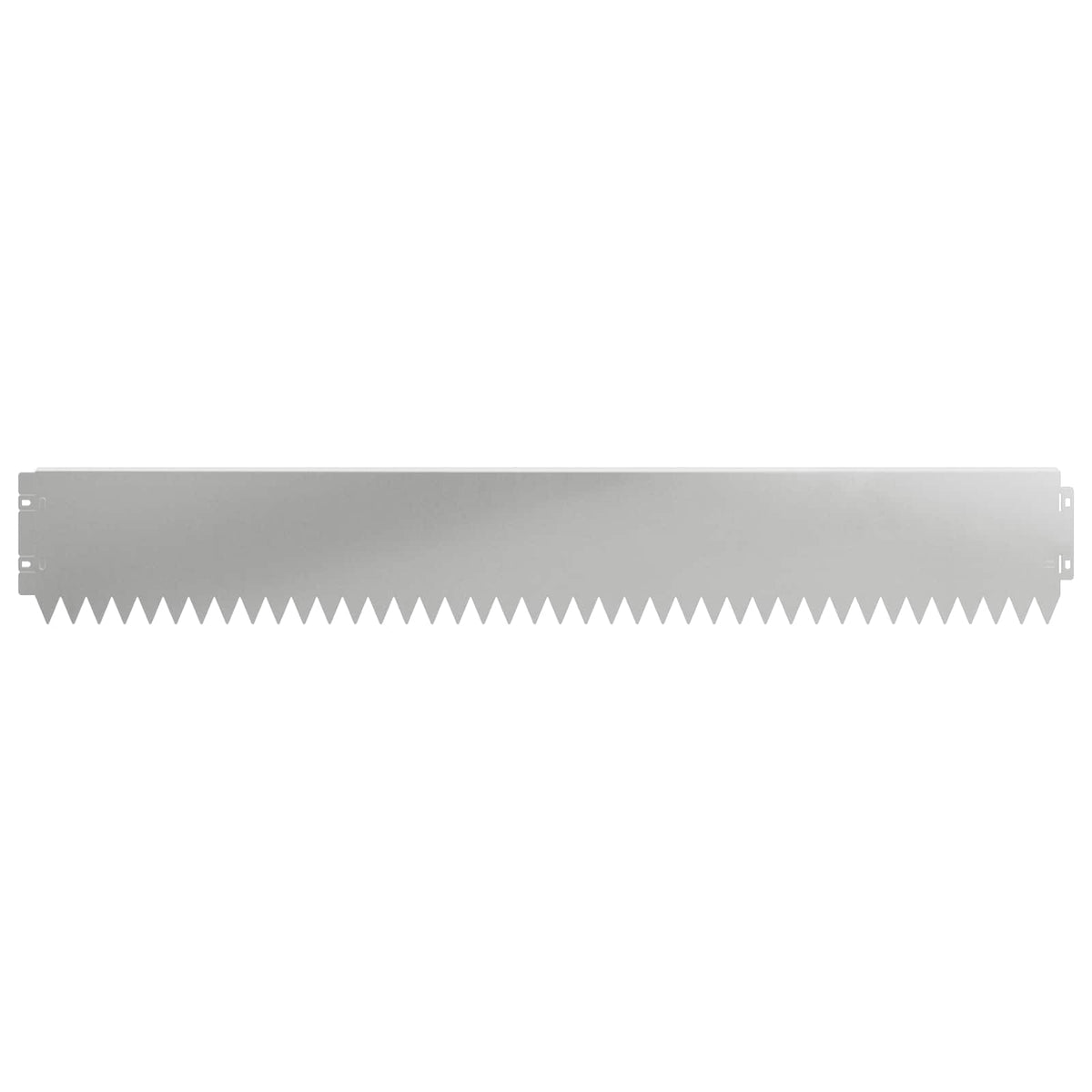 Lawn Edging 10 pcs 103 x 15 cm Steel Silver
