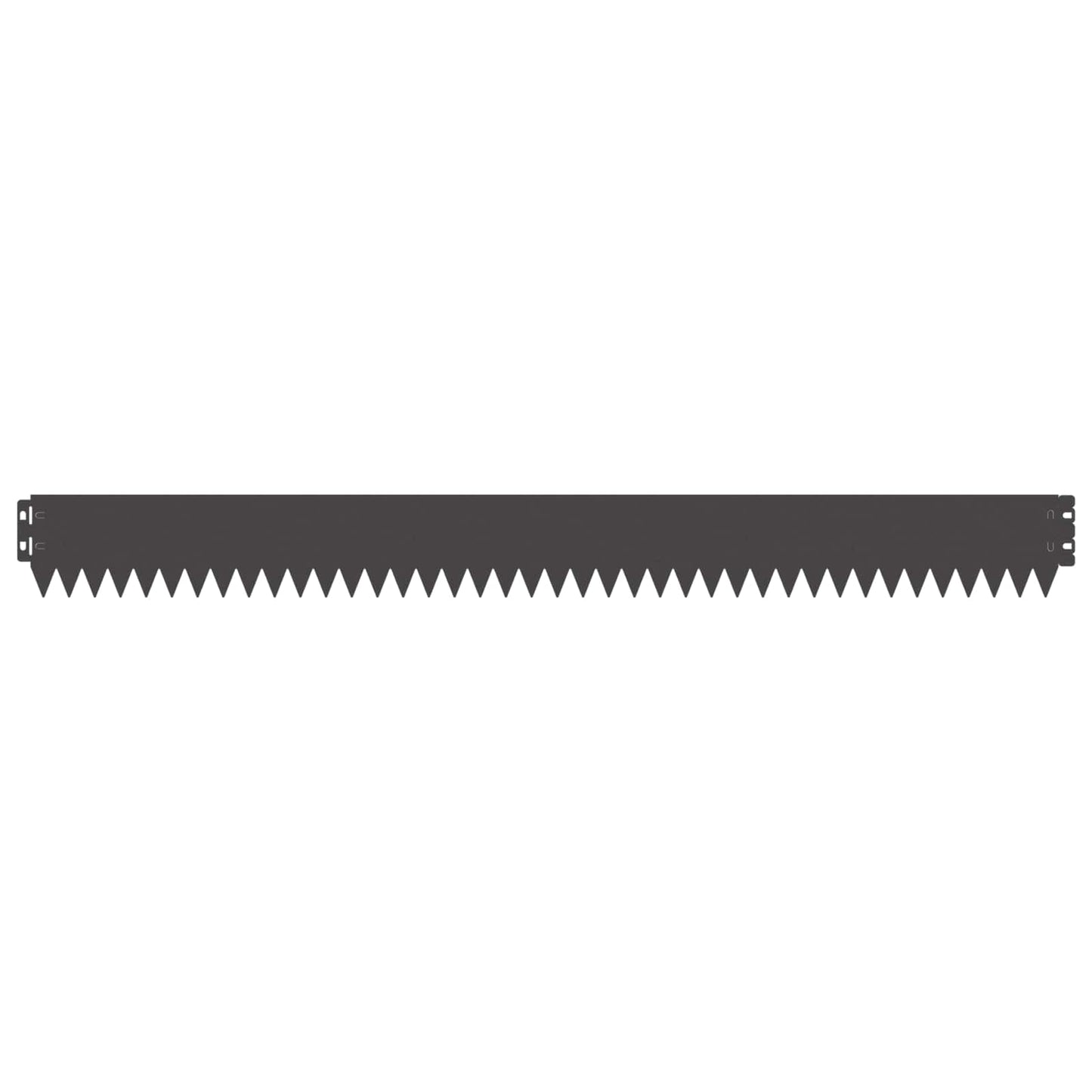 Lawn Edging 50 pcs 103 x 10 cm Steel Black