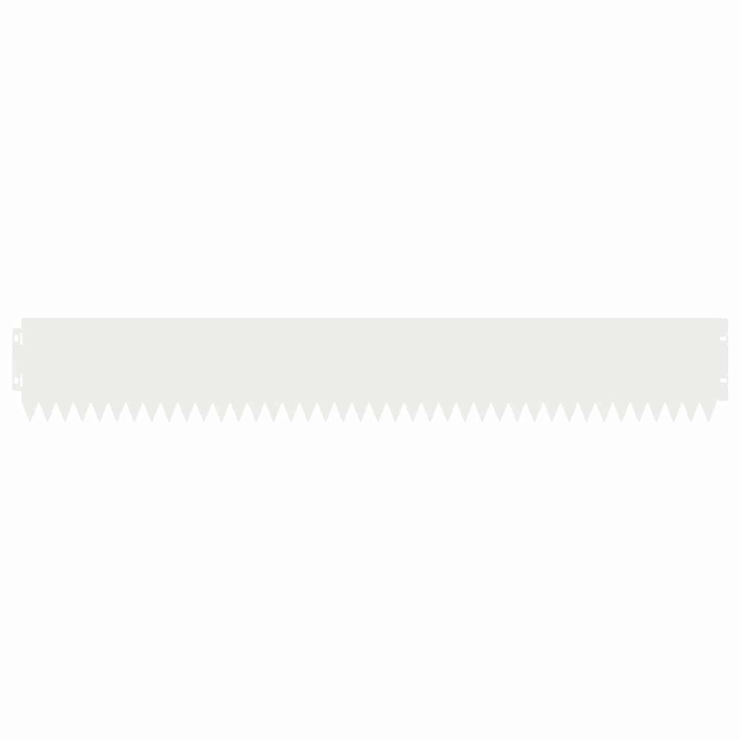 Lawn Edging 20 pcs 103 x 15 cm Steel White
