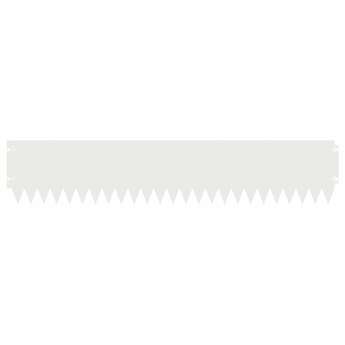 Lawn Edging 20 pcs 103 x 20 cm Steel White