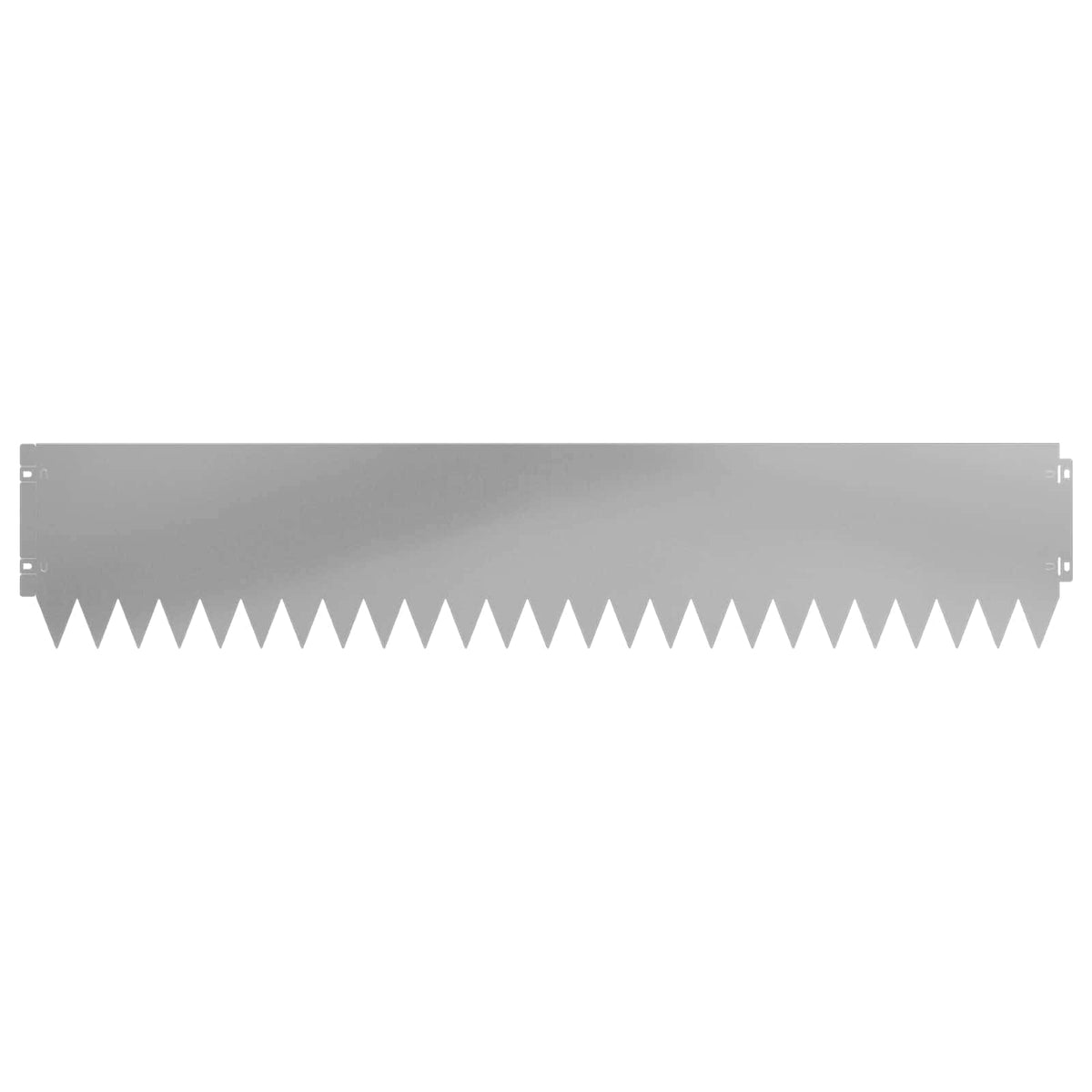 Lawn Edging 20 pcs 103 x 20 cm Steel Silver