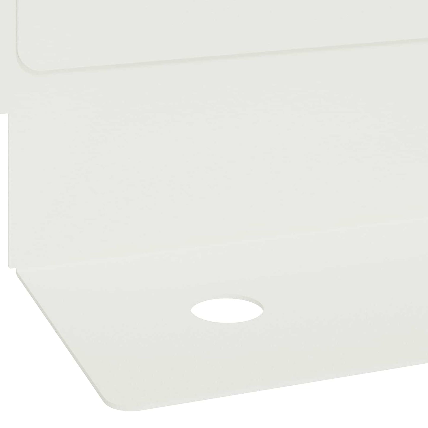 Lawn Edging 20 pcs 102 x 4 x 4 cm Steel White