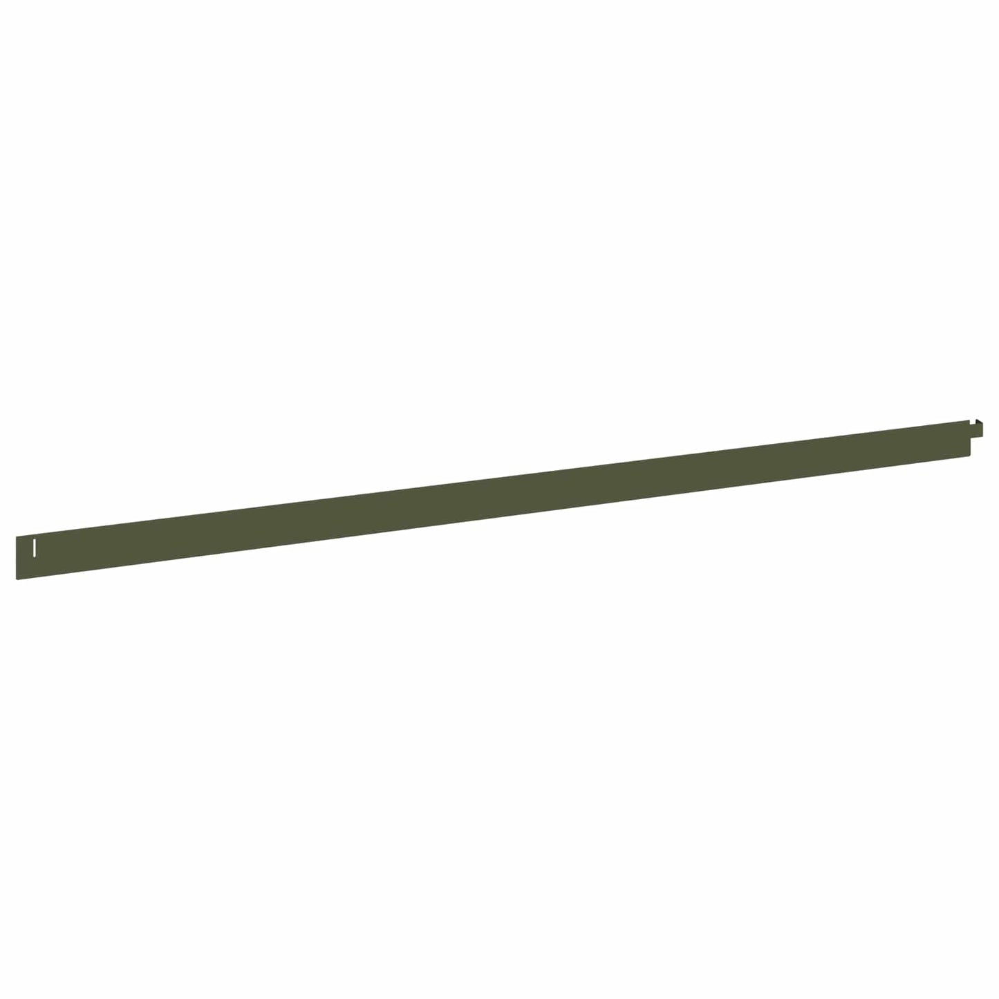 Lawn Edging 50 pcs 102 x 4 x 4 cm Steel Olive Green