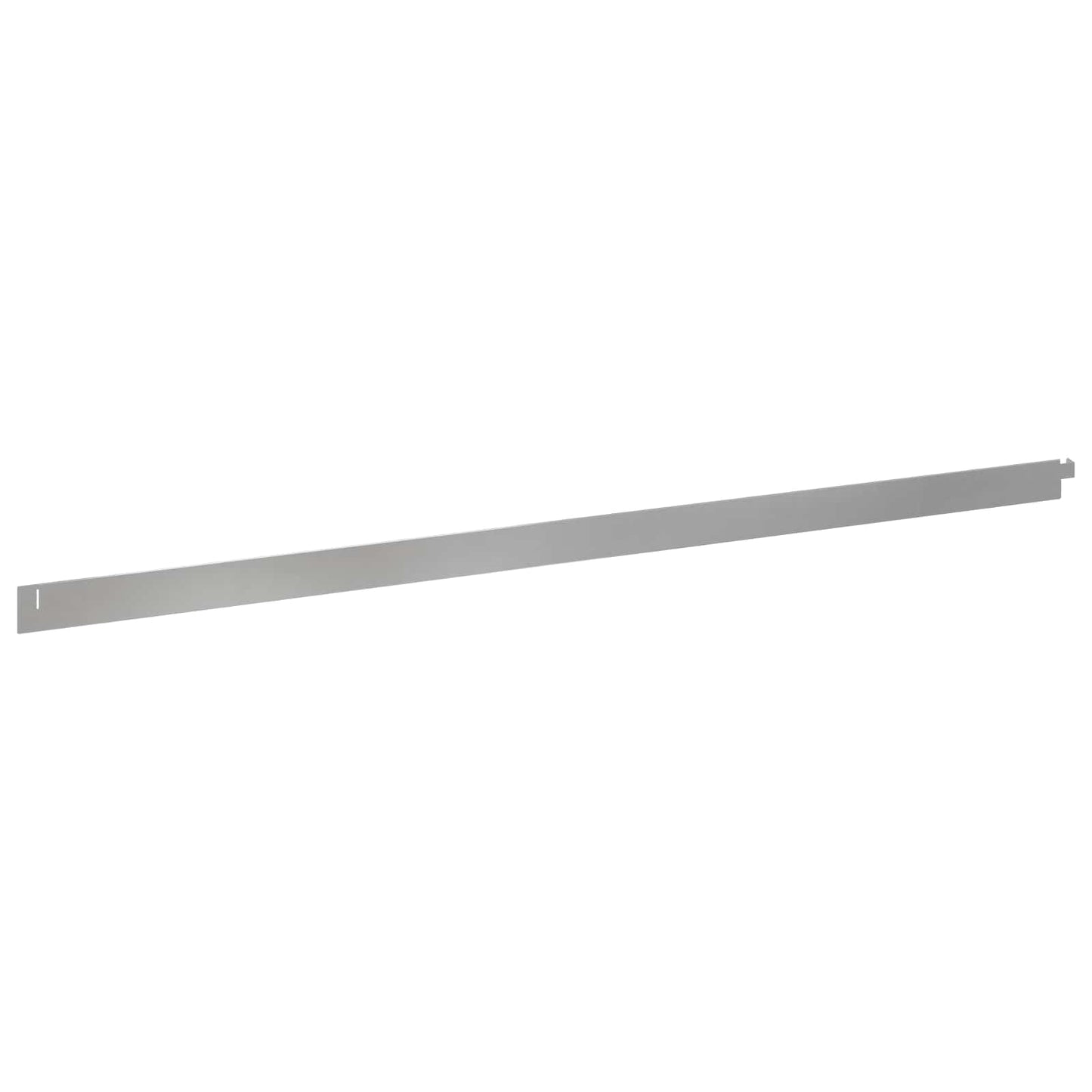 Lawn Edging 20 pcs 102 x 4 x 4 cm Steel Silver