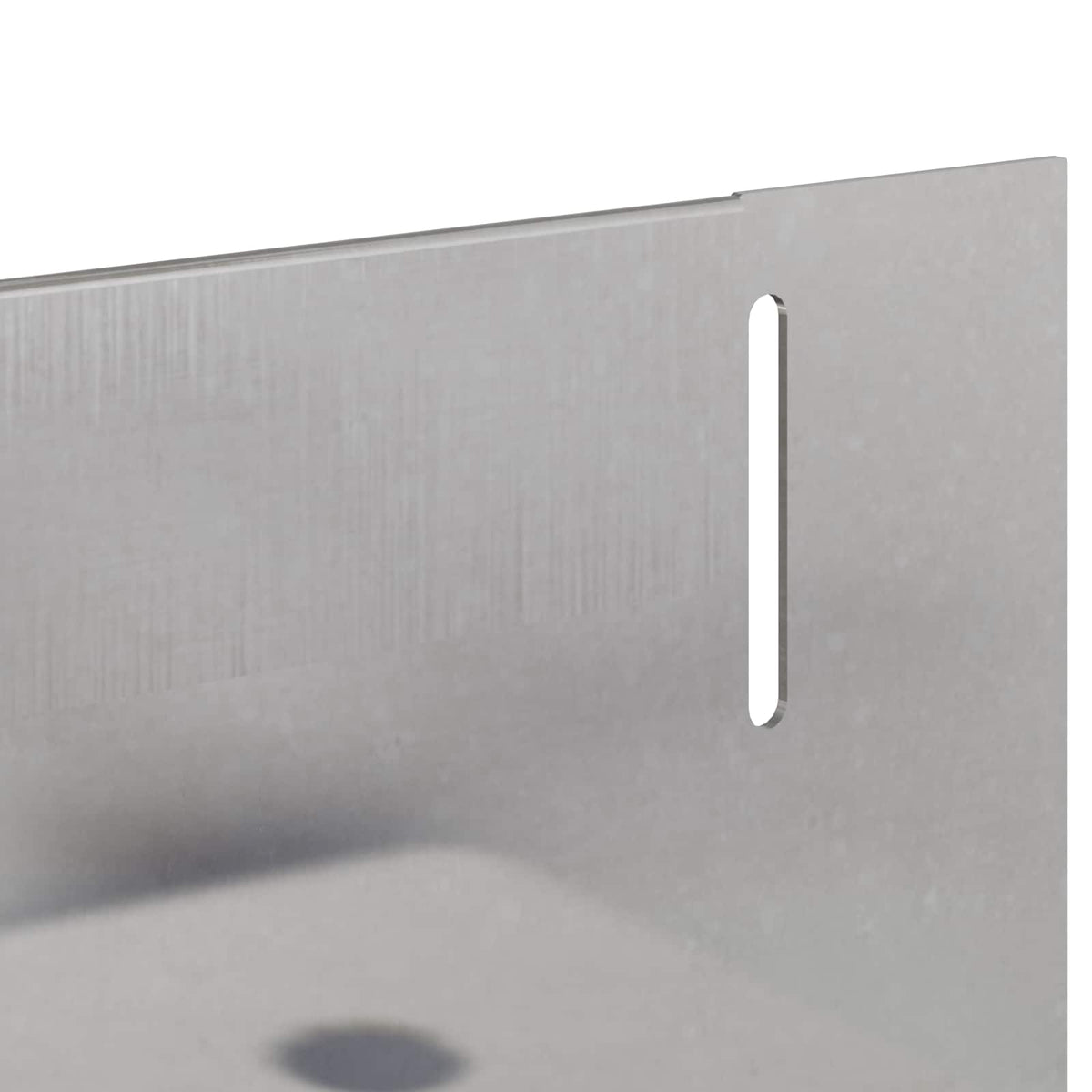 Lawn Edging 50 pcs 102 x 4 x 4 cm Steel Silver