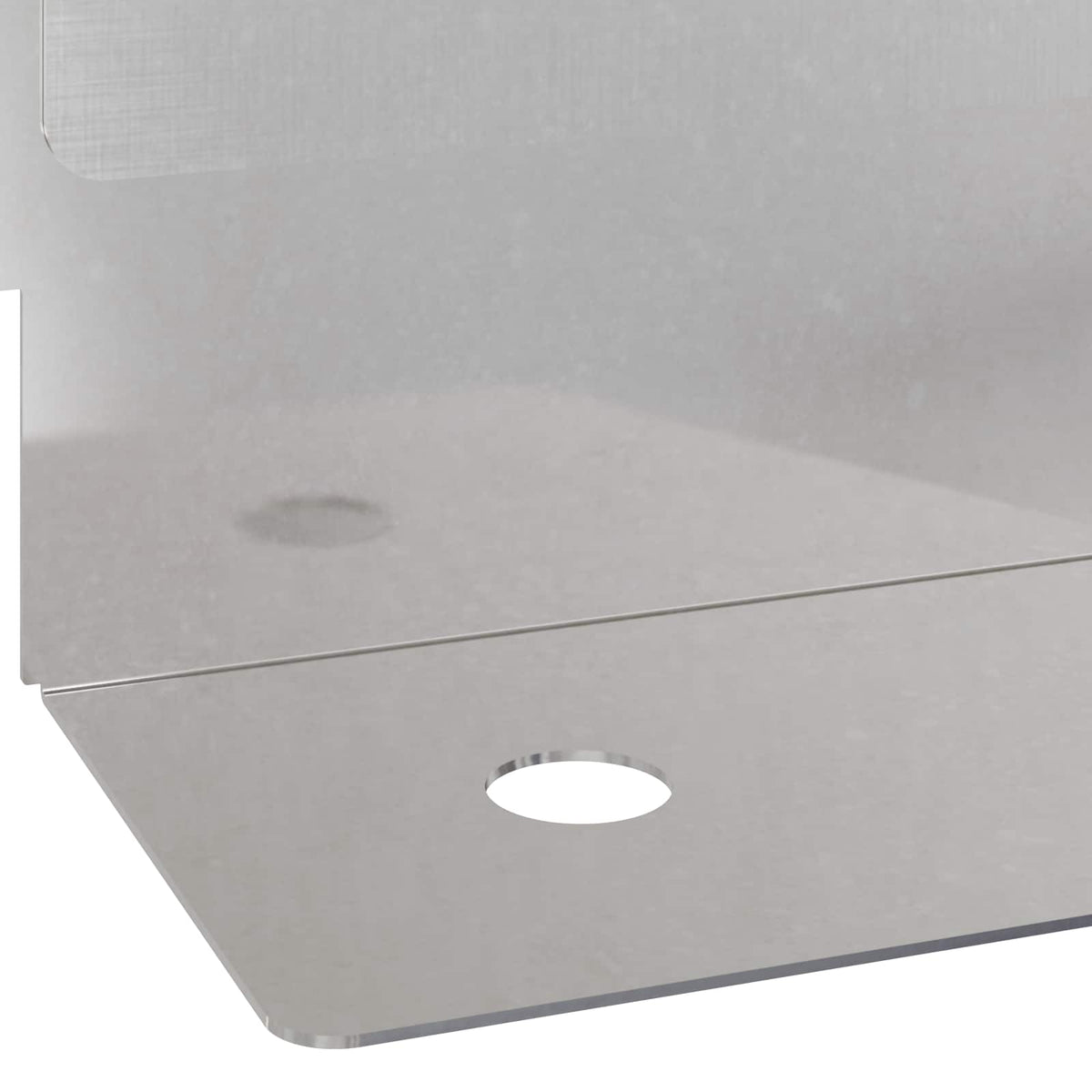 Lawn Edging 50 pcs 102 x 4 x 4 cm Steel Silver