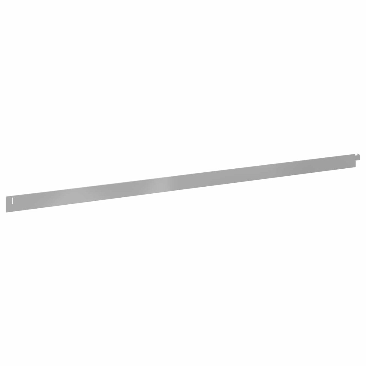 Lawn Edging 10 pcs 102 x 4 x 4 cm Steel Silver