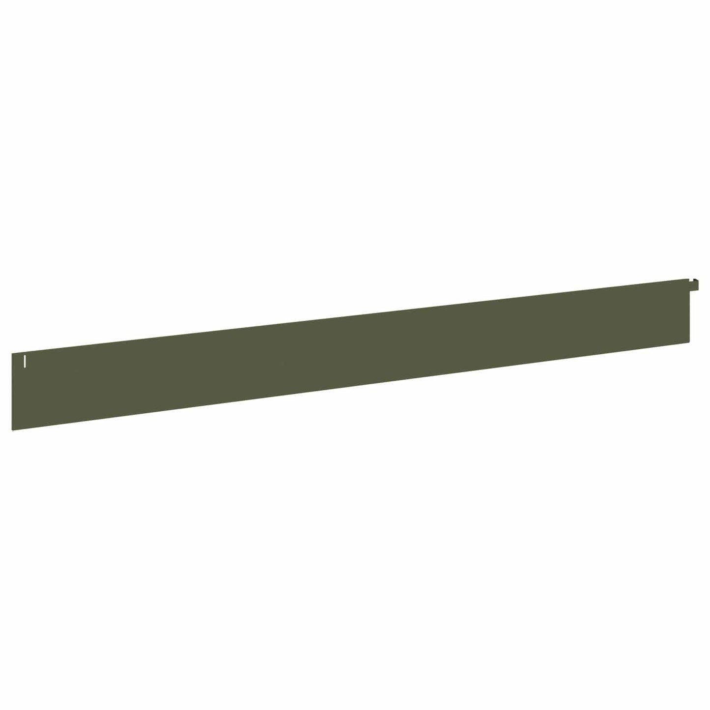 Lawn Edging 10 pcs 102 x 10 x 4 cm Steel Olive Green