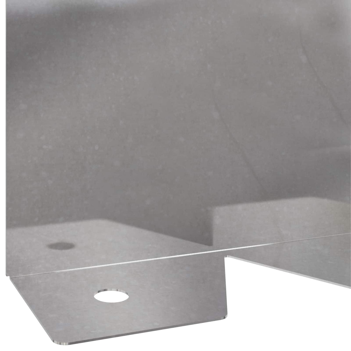 Lawn Edging 10 pcs 102 x 10 x 4 cm Steel Silver