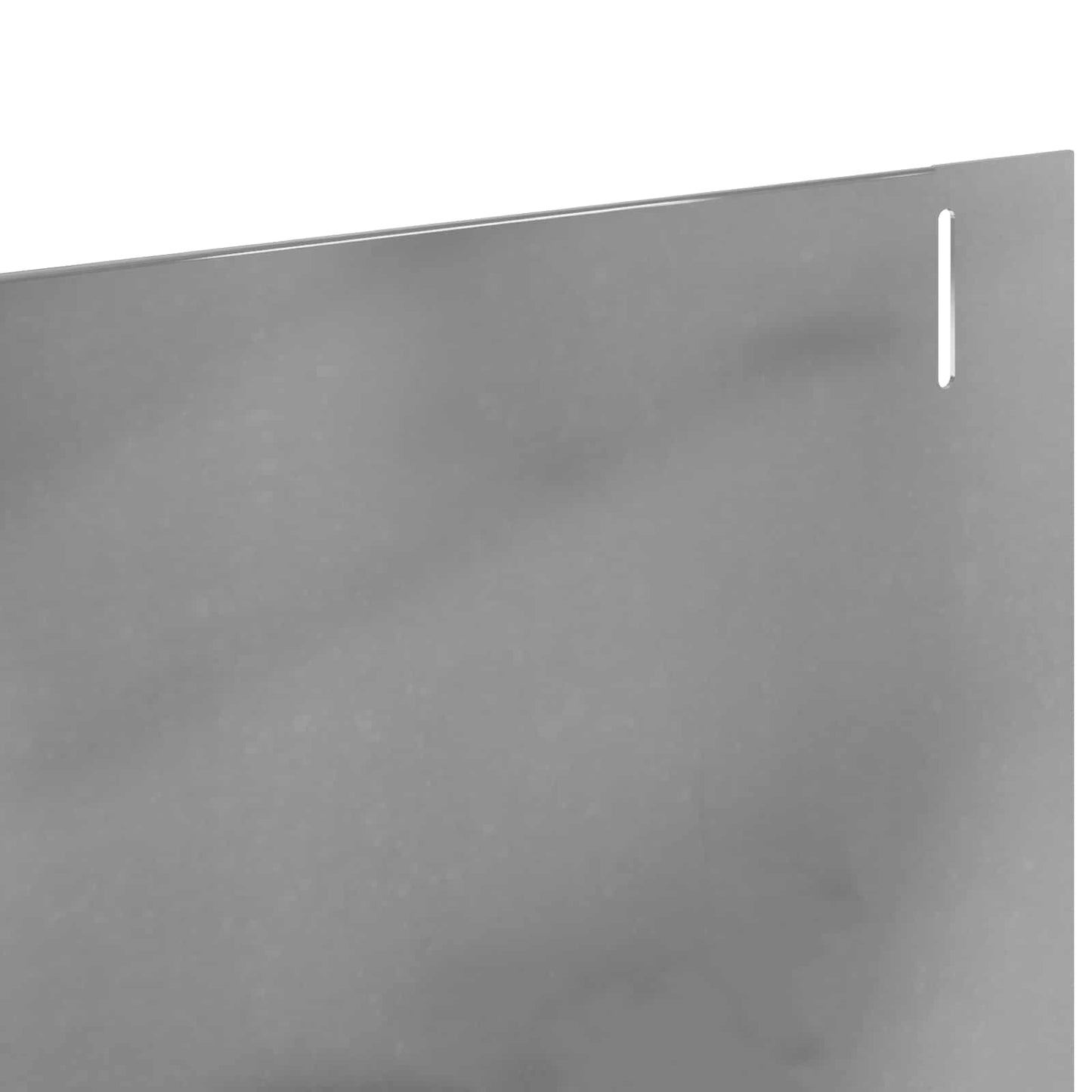 Lawn Edging 30 pcs 102 x 10 x 4 cm Steel Silver