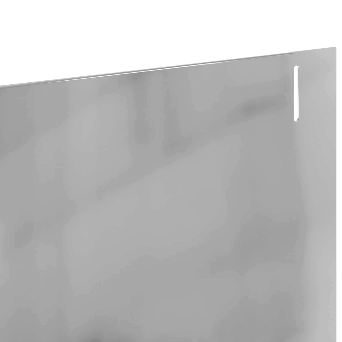 Lawn Edging 30 pcs 102 x 10 x 4 cm Steel Silver