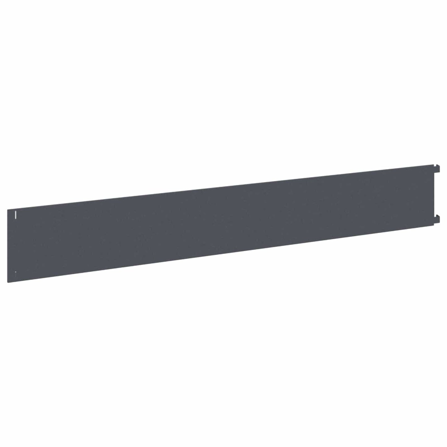 Lawn Edging 20 pcs 102 x 15 x 4 cm Steel Anthracite