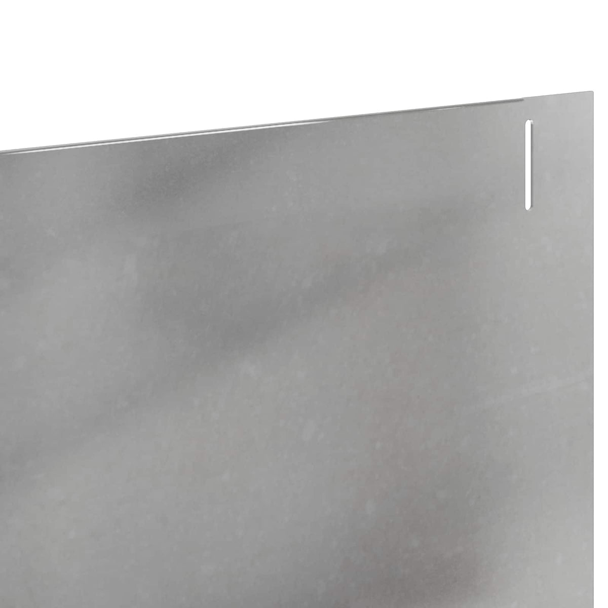 Lawn Edging 10 pcs 102 x 15 x 4 cm Steel Silver