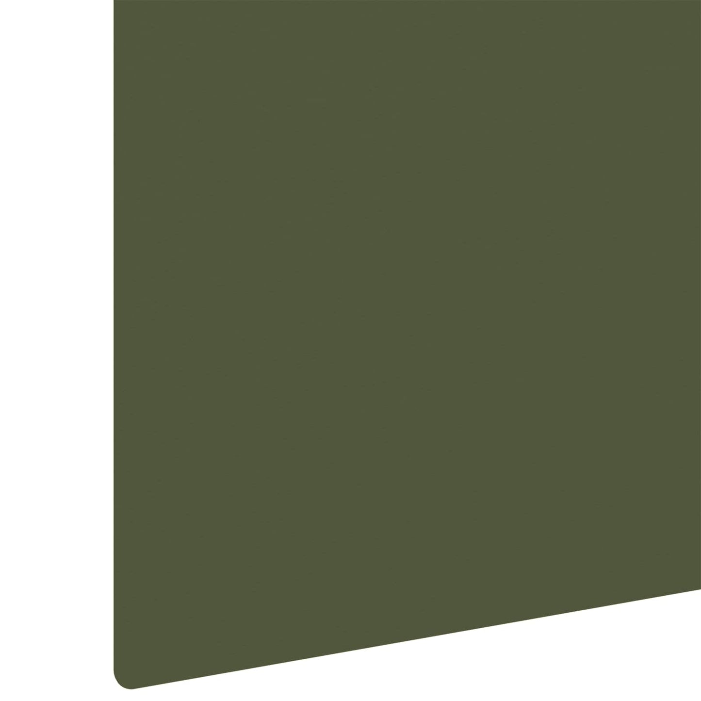 Lawn Edging 20 pcs 100 x 12 cm Steel Olive Green