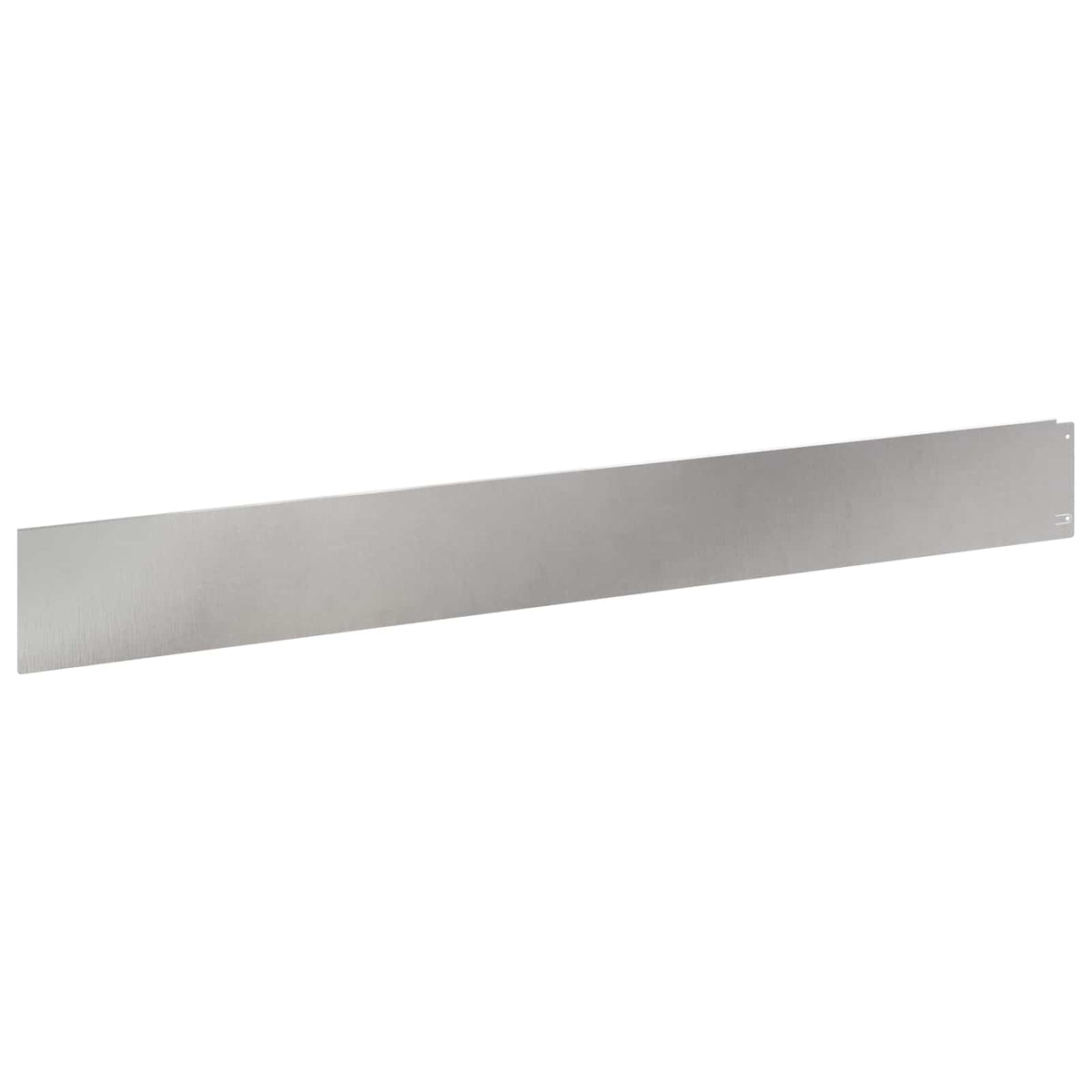 Lawn Edging 30 pcs 100 x 12 cm Steel Silver