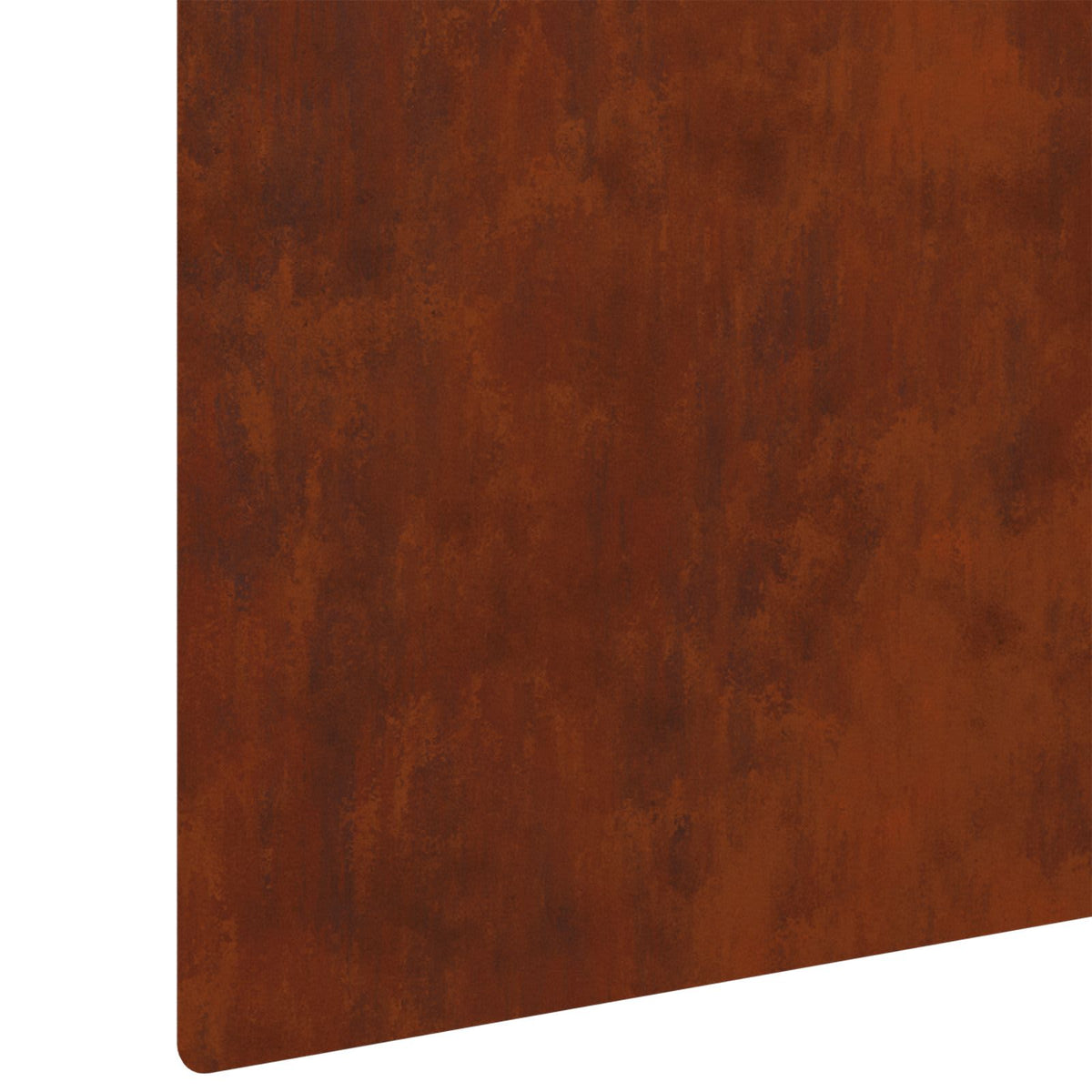 Lawn Edge with Top Fold 10 pcs 100x12cm Steel Rusty