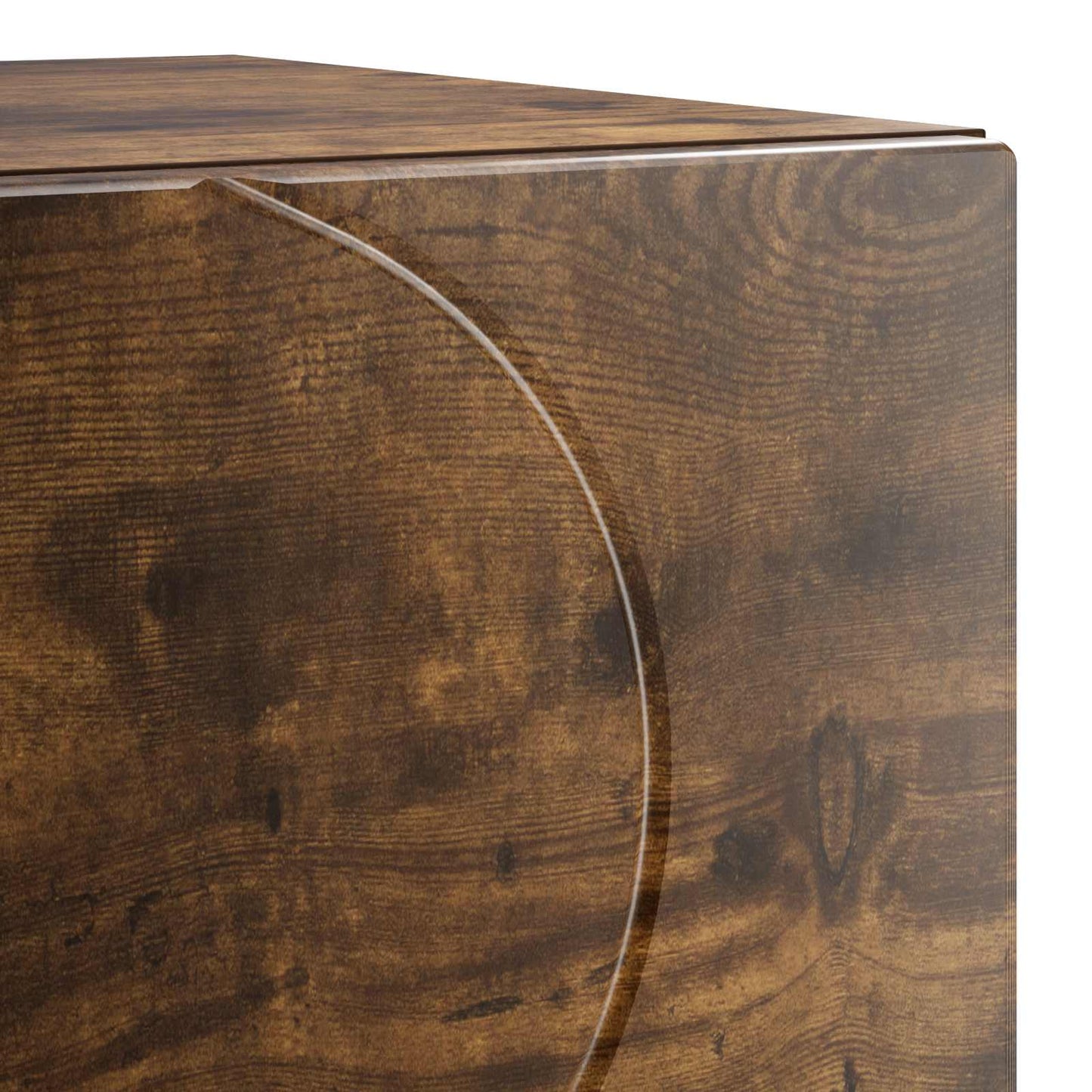 Bedside Cabinet Smoked Oak 33.5 x 34.5 x 50 cm Engineered Wood