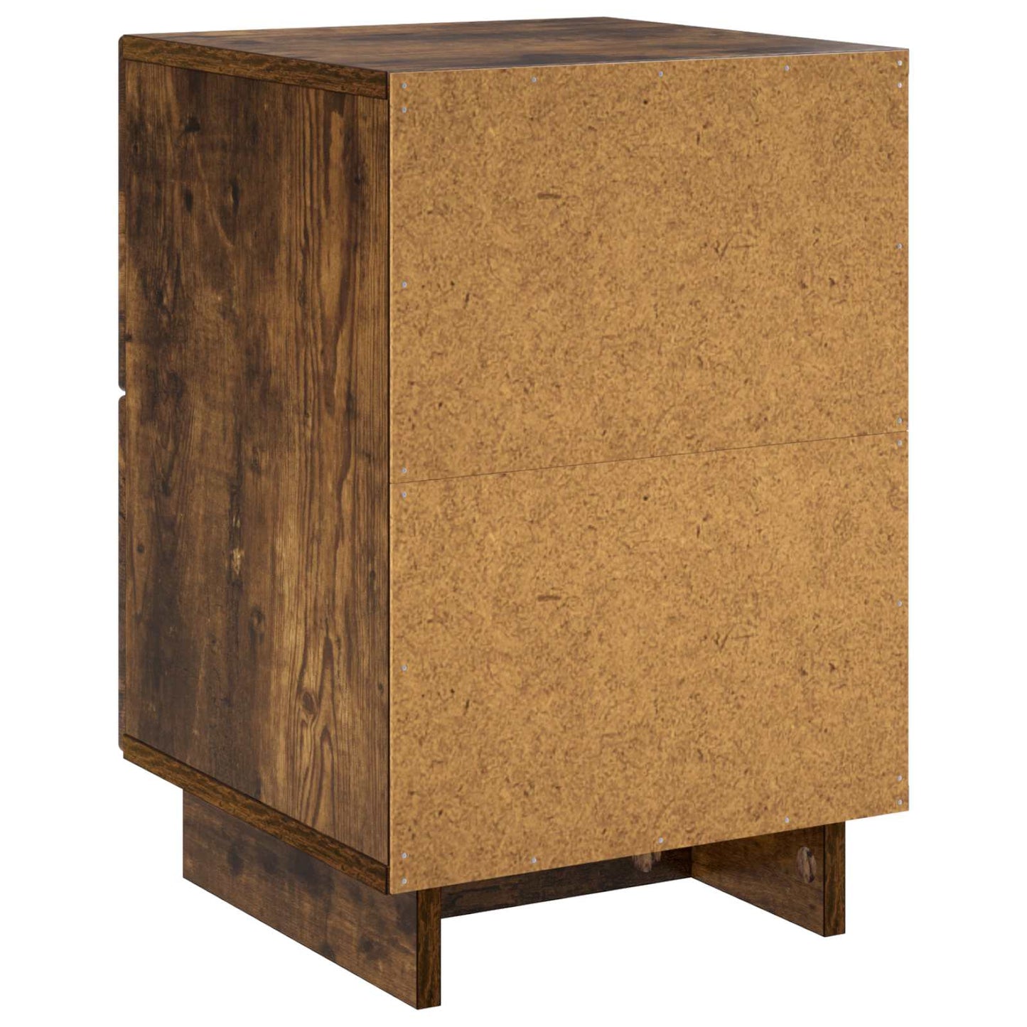 Bedside Cabinet Smoked Oak 33.5 x 34.5 x 50 cm Engineered Wood
