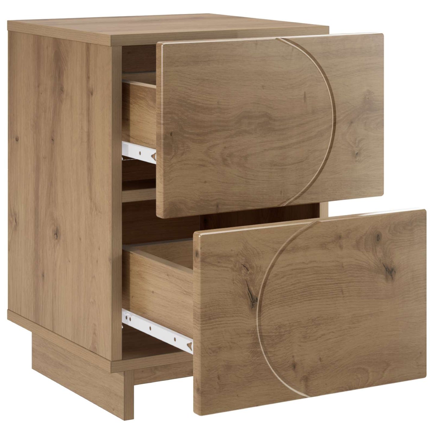 Bedside Cabinet 2 pcs Artisan Oak 33.5 x 34.5 x 50 cm