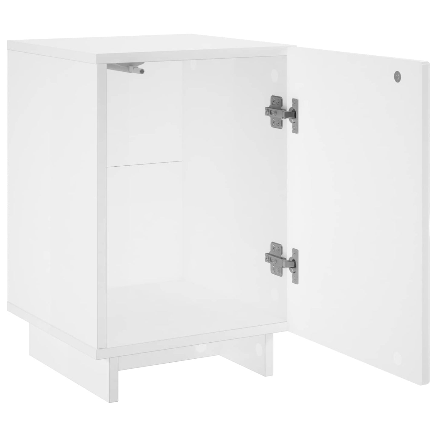 Bedside Cabinet 2 pcs White 33.5 x 34.5 x 50 cm Engineered Wood